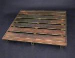 Powder Coating Heavy Duty Metal Pallets Durable 2 / 4 Way Access