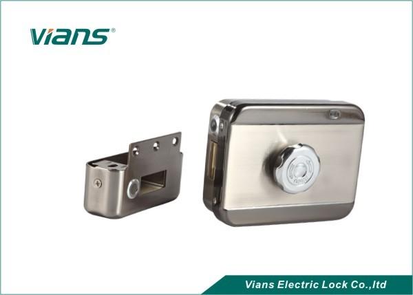 Access Control Electric Motor Lock With Metal Gear , Mute Home Security Door