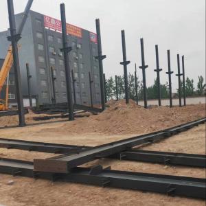 China Heavy Duty 3D Steel Structure Workshop Building With Overhead Crane on sale