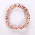 Woman Girls Skinny Hair Scrunchies Silk Satin Small Ponytail No Damage Breakage