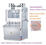 Fully Closed Rotary Tablet Press Machine 5.5KW For Chemistry Foodstuff