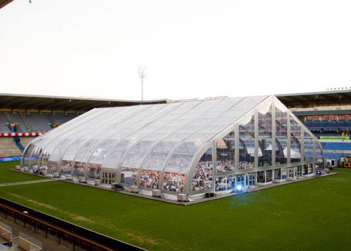 Heart Shape 30x70m Clear Frame Tent For Concert Banquet