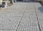 Grey White Granite Paving Slabs Flamed / Sawn For Building / Landscaping
