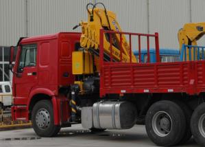 Wholesale Durable XCMG Knuckle Boom Truck Mounted Crane , Cargo Crane Truck from china suppliers