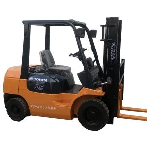 Wholesale Durable Used Diesel Toyota Forklift 2.5 Ton For Warehousing And Manufacturing from china suppliers