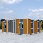 Brightness Yellow Color Expansion Pre-Assemble Container House