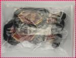 100% Remy Brazilian Wavy Human Hair Extensions Natural Black and Red Color