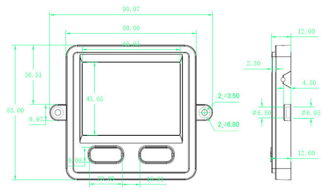 Watertight Industrial Keyboard With Touchpad Usb Interface Ce Certification