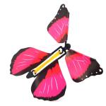 10Pcs Cartoon Birthday Card Surprise Flying Butterfly Change Freedom 4.5*3.9