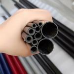 Glossy Surface3K Full Carbon Fiber Tube High Strength Length 500mm OD 10mm 15mm