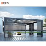 Metal Profile Aluminium Pour Pergola White Louvre Eco Friendly