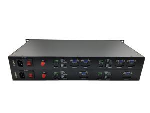 Wholesale CE VGA To Fiber Converter Audio Video / VGA Multiplexer rack 2CH Audio + Data + Fiber Port from china suppliers