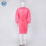 Disposable Nonwoven 3 Layers SMS Isolation Gown Factory Price Nurse Gown