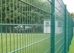 Low Carbon Steel PVC Coated Twin Wire Fence For Private Residences