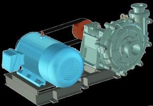 Wholesale Low Abrasion Horizontal Slurry Pump , 160kw Slurry Handling Pumps 150ZBD-630 from china suppliers