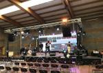 1100 Nits Brightness Led Video Wall Curtain Die - Casting Aluminum For Control