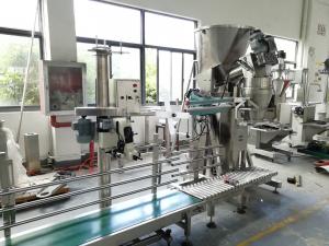 China Semi Auto Big Bag Filling Machine , 50 Kg Bag Packing Machine With Auger Metering on sale