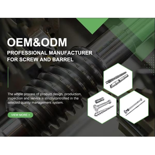 Double Screw Elements And Segmented Screw And Barrel For Extruder Abrasive Wear Resistance