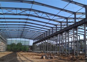Wholesale Large Span Steel Structure Workshop Building Warehouse Foundation Construction from china suppliers