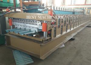 Wholesale 686 &amp; 762 IBR and Corrugated Profile Roll Forming Machine / Metal Roofing Equipment from china suppliers