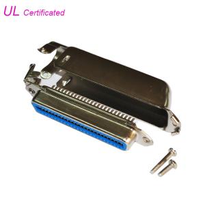 Wholesale 57 CN Series Female 50 Pin Centronics Connector Solder Type With 90 Degree Cable Exit from china suppliers