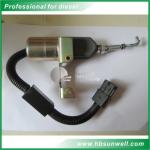 Cummins DCEC truck 6BTA5.9 stop solenoid 4942879 cummins fuel pump solenoid