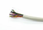 Gray 25 Pairs CAT5e UTP Cable , Twisted Pair Cable In Networking 0.5mm Solid