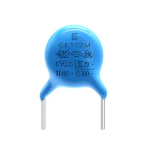 Wholesale ODM 300VAC Y2 Safety Capacitor 681K For High Frequency AC Load from china suppliers