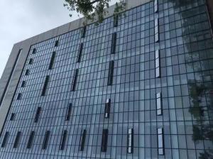 Wholesale Customized Design Sleek And Modern Glass Curtain Wall Water/Soundproof 1.4-5.0mm Panel from china suppliers