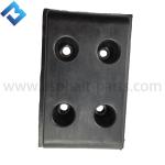 S800 2484384 finisher rubber track pads rubber track shoe 2484384 track paver