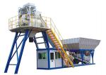 Mini Mobile Concrete Mixing Plant , Portable Cement Batching Plant Equipment