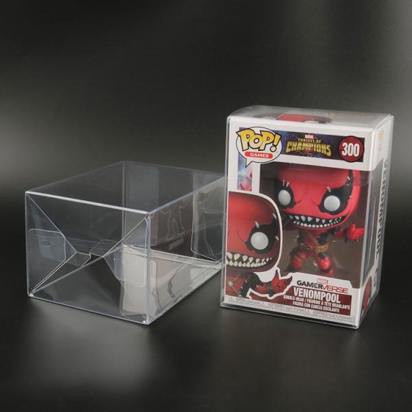 Baili Funko Pop Auto Lock Protector 4" 0.5mm Funko Protector PET Clear Box Wholesale