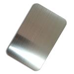 201 304 Brushed Stainless Steel Sheet Hairline 0.3mm - 3mm Colored Stain Finish
