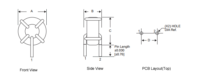 Toroidal Choke Coil Minimizes Magnetic Leakage Toroidal Transformer Firm Structure