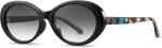 KIDS SUNGLASS 63210 PLASTIC OVAL DESIGN COLORFUL LENS GIRL CUTE GLASSES