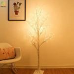 Nordic Simple Birch Luminous Tree Colored Lights For Restaurant Bedroom