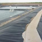 Smooth Geomembrane for Fish Pond Lining 0.5mm 1mm 2mm Thickness Double Smooth