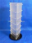 19'' Tall Countertop Spinner Rack Display Stand Custom Acrylic Triangular