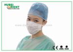 White Paper Non Woven Disposable Face Mask 1 Ply 7 X 20cm