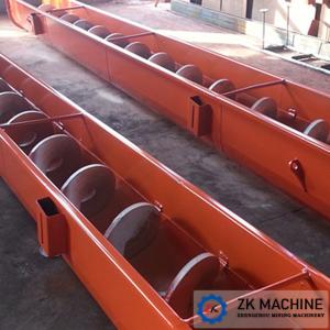 Wholesale Stainless Steel Conveying Equipment , Spiral Screw Conveyor For Mining Process from china suppliers