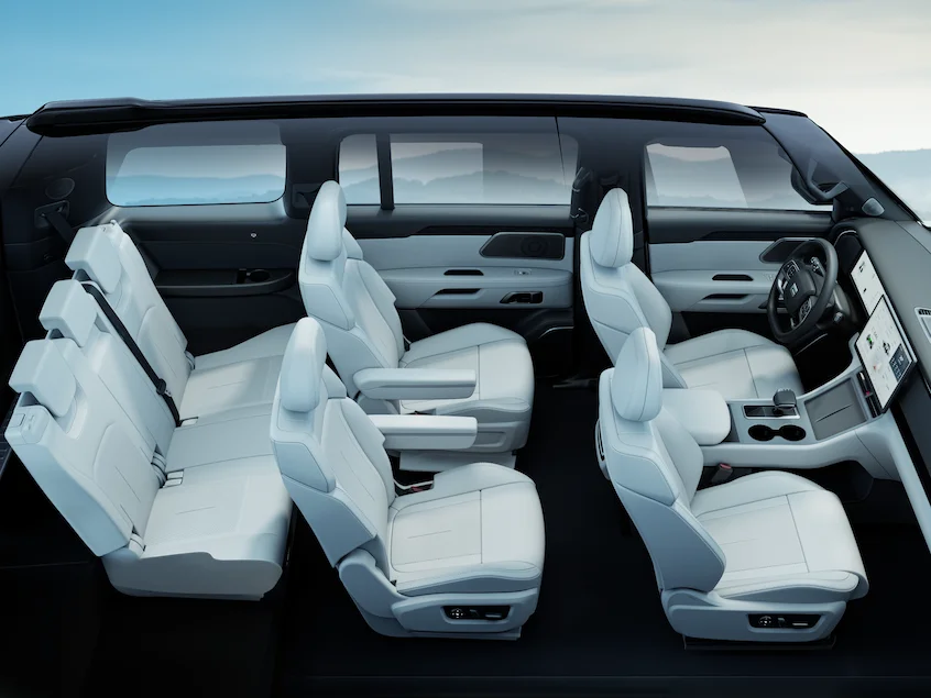s Model Polestone 01 Almighty 7-Seat SUV 80% Fast Charge Capacity and 2660kg Curb Weight