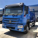 HOWO 6x4 12cbm 15cbm Hydraulic Swing Arm Garbage Truck Euro2 Euro3 Container