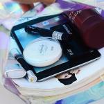 L33*D8*H33 Cm Shopping Travel Hologram PVC Clear Bag