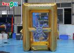 Interesting Promotion Inflatable Cash Machine Game With Accessories