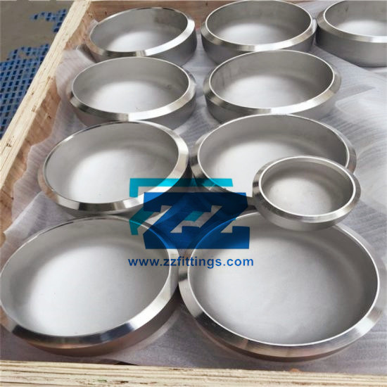 UNS S32550 Duplex Steel Pipe Fittings Cap 8 Inch Size SCH10S ASME B36 19