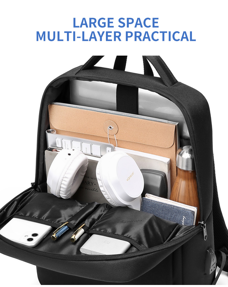 Factory hot sell travel custom logo waterproof backpack business man bag laptop backpacks