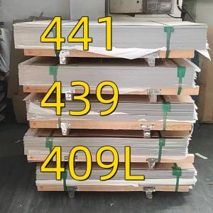 Wholesale 1.4509 AISI 441 2B 2D Stainless Steel Sheet SUS441 Metal Sheet 2D Surface Used For Automobile Exhaust System from china suppliers