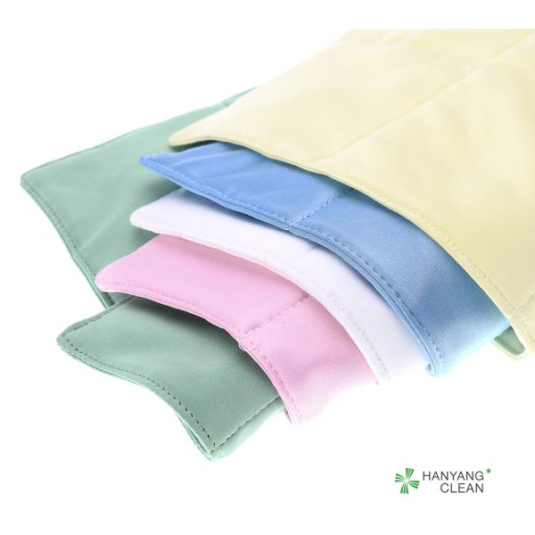 ESD Anti Static Microfiber Cleaning Cloth Blue Green Yellow Color Available