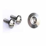 Customized Length M8x30 GR5 Titanium Rotor Bolt Stainless Steel Hex Head Bolts