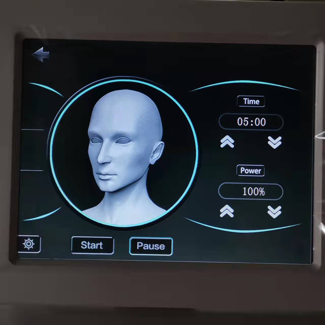Distributing fractional rf microneedling machine for skin tightening face neck lifting